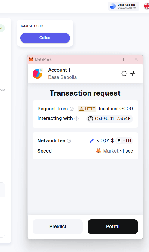 Collect Transaction