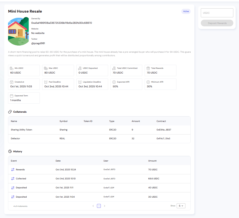 Owner Returns Principal Overview