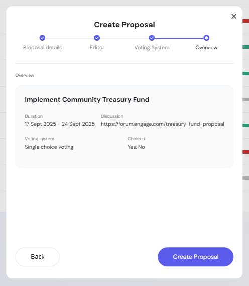 Proposal Overview