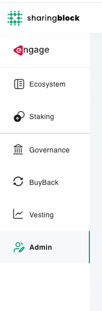 sidebar menu